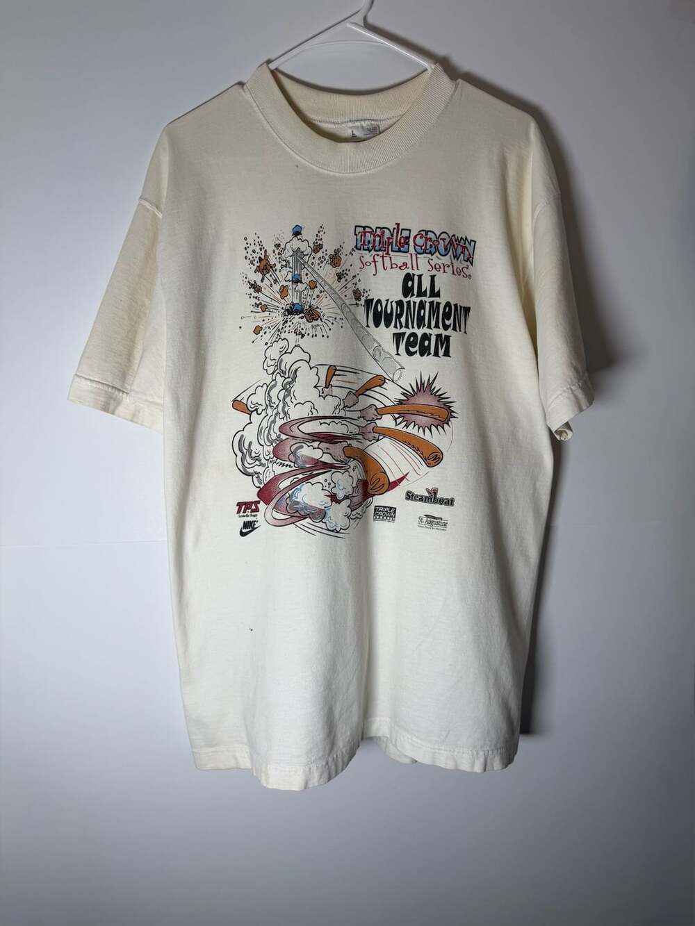 Vintage Fruit of the Loom Triple Crown Graphic T-Shirt